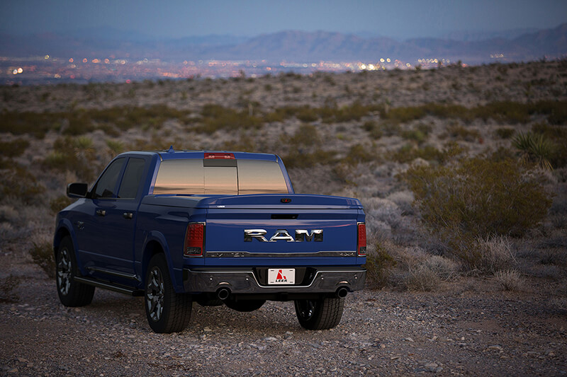 Cargo management system in a truck bed